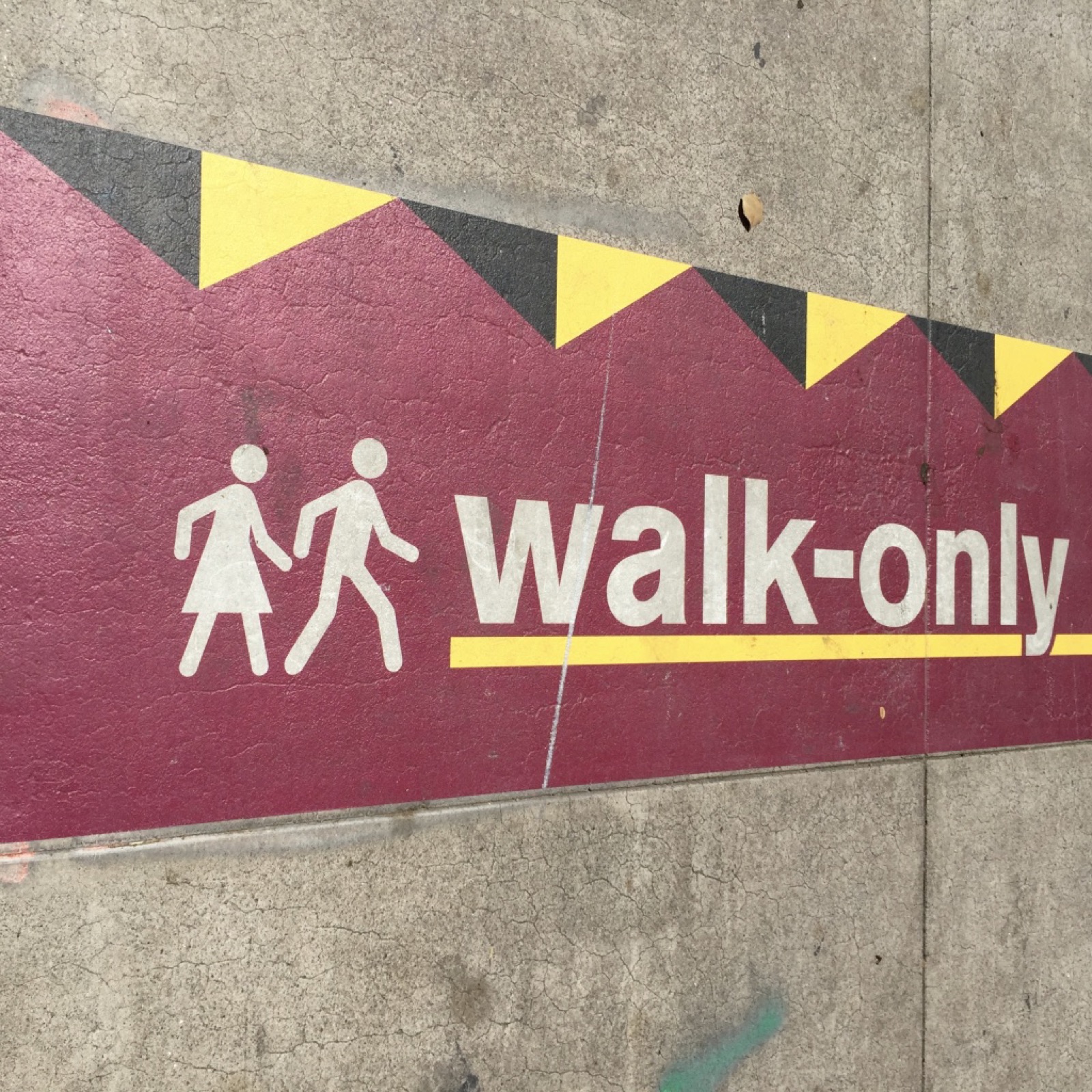 Arizona State University — Walk-only zones